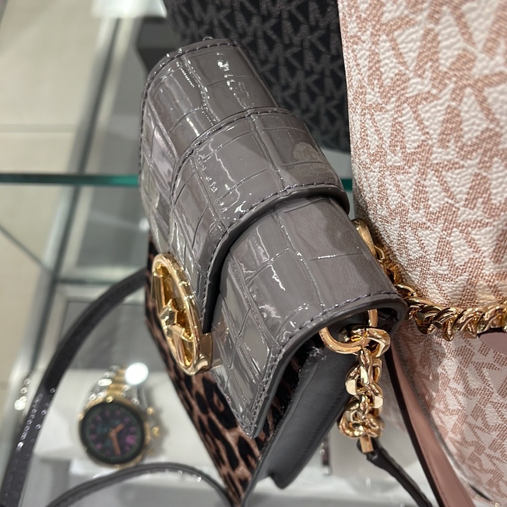 Michael Kors Carmen Small NS Phone XBODY HairCalf
HTHR Gray Multi - Picture 10 of 16